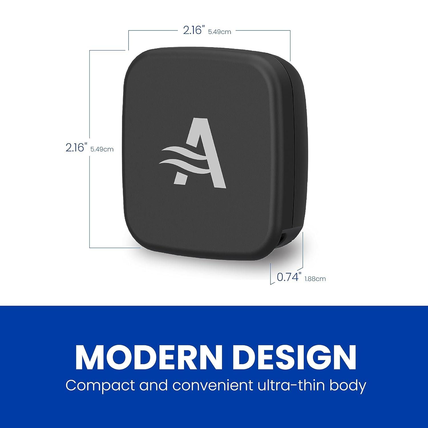 image:imageAprilAire Z10ODT Wireless Outdoor Temperature and Humidity Sensor Compatible with S86WMUPR WiFi Programmable Thermostat Black Pack of 1