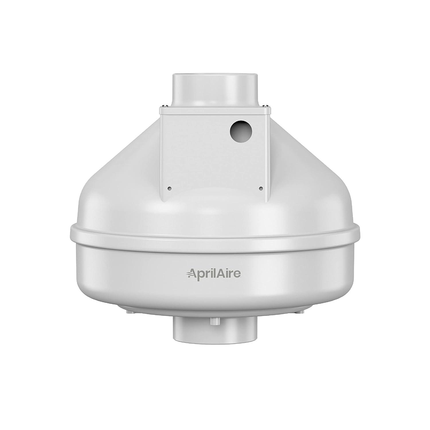 image:imageAprilaire ARNHPF Quiet Energy Efficient Radon Mitigation Fan for Basement Crawlspace or Slab Application IndoorOutdoor Moderate to Tight SoilsRadon Mitigation Fan