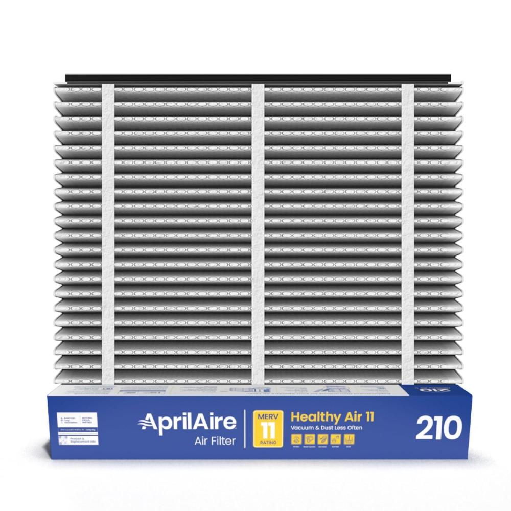 image:imageAprilAire 210 Replacement Filter for AprilAire Whole House Air Purifiers MERV 11 Clean Air amp Dust 20x25x4 Air Filter Pack of 28