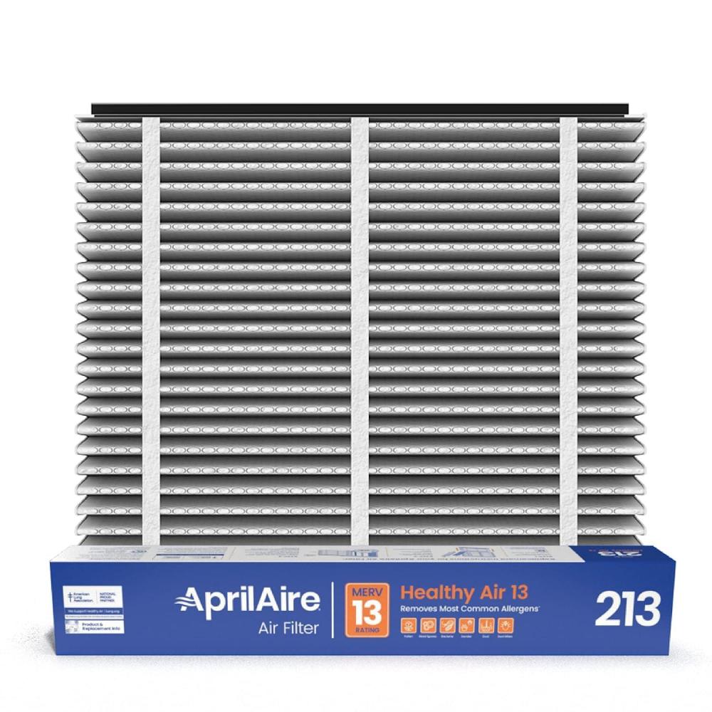 image:imageAprilAire 213 Replacement Filter for AprilAire Whole House Air Purifiers MERV 13 Healthy Home Allergy 20x25x4 Air Filter Pack of 42