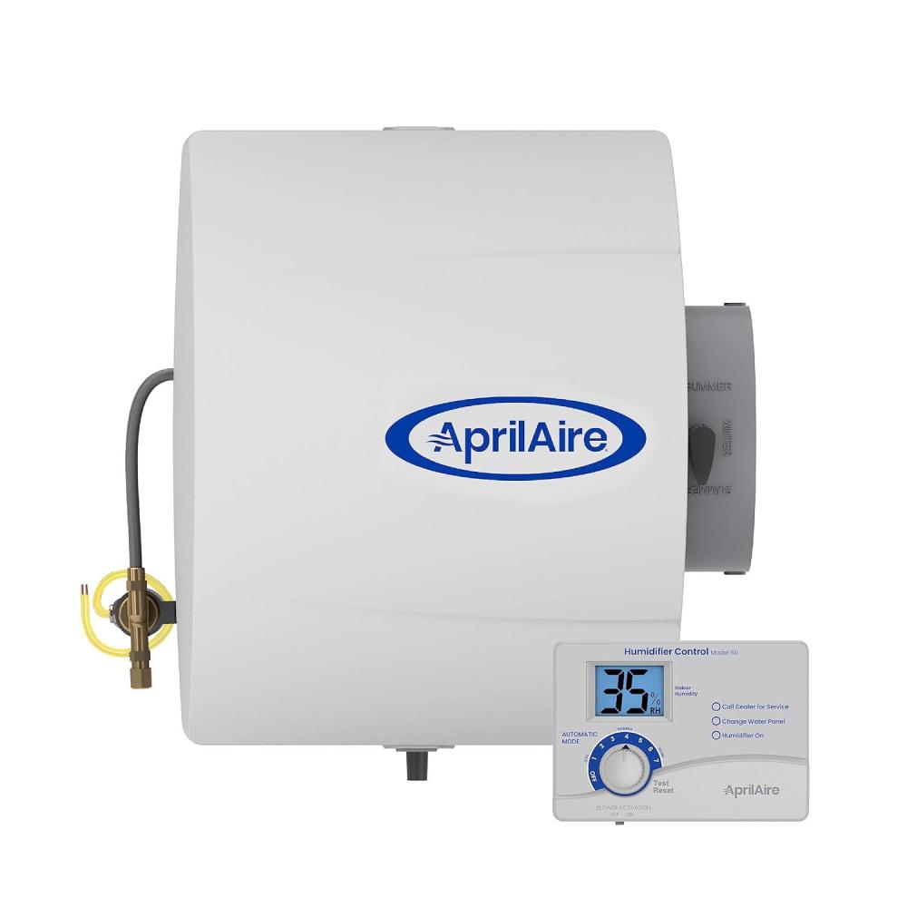 image:imageAprilAire 400 17gal WholeHouse Evaporative Humidifier with Automatic Digital Control for up to 5000 sq ft AprilAire Model 5844 Humidifier Installation KitHumidifier