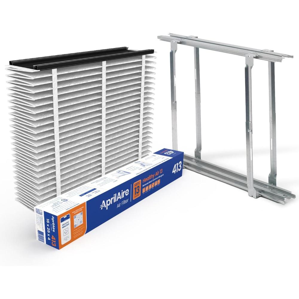 image:imageAprilAire 401 Replacement Furnace Filter for AprilAire 2400 SpaceGard 2400 WholeHouse Air Purifiers MERV 10 16x25x6 Air Filter Pack of 10Upgrade Kit