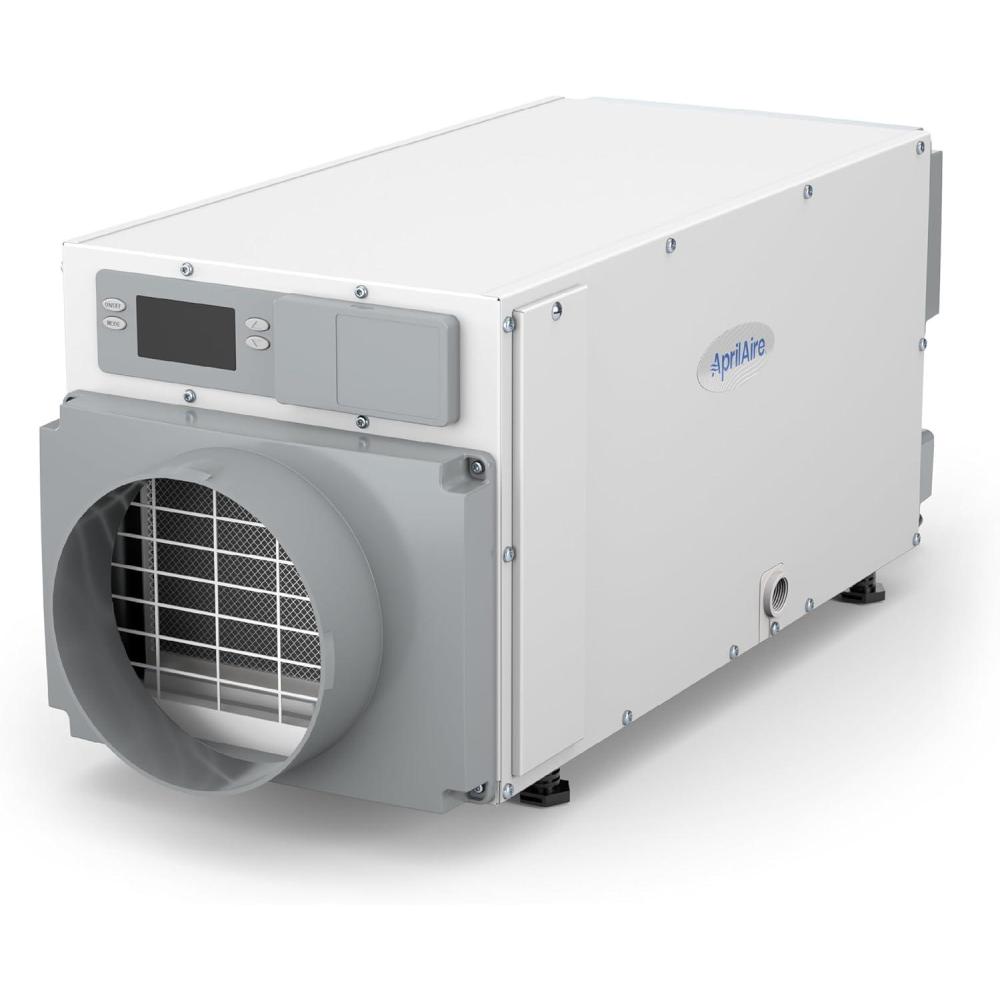 image:imageAprilAire E070W Smart WiFi Crawl Space Dehumidifier 70Pint Commercial WholeHouse Dehumidifier for Basement Crawlspace amp Home up to 2200 Sq Ft with Pump Drain Hose Hanging Kit MERV 11 FilterDehumidifier