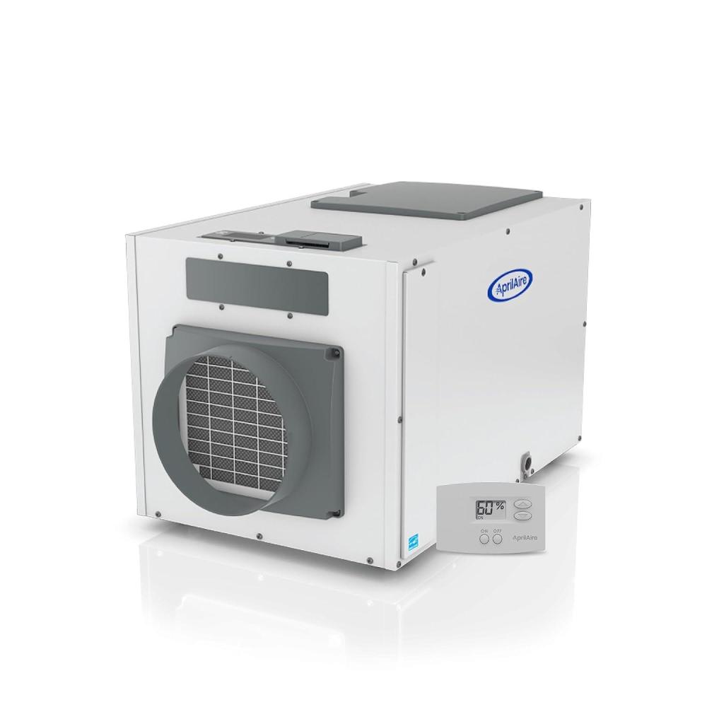 image:imageAprilAire E130 Pro 130Pint WholeHouse Dehumidifier  Model 76 Wall Mount Control CommercialGrade WholeHome Dehumidifier for Basement Crawlspace or House up to 7200 sq ftDehumidifier  Wall Mount Control