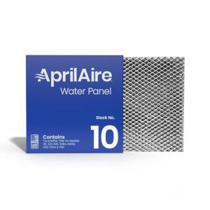 AprilAire 10 Water Panel Humidifier Filter Replacement for AprilAire Whole-House Humidifier Models 110, 220, 500, 500A, 500M, 550, 550A, 558 (Pack of 10)(Water Panel / Humidifier Filter)