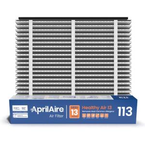 AprilAire 113 Replacement Filter for AprilAire Whole House Air Purifiers – MERV 13, Healthy Home Allergy, 16x20x4 Air Filter (Pack of 1)(Healthy Air 13)