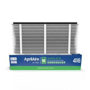 AprilAire 416 Replacement Filter for AprilAire Whole House Air Purifiers – MERV 16, Allergy, Asthma, & Virus, 16x25x4 Air Filter (Pack of 1)(1)