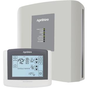 AprilAire 8910W Wi-Fi Programmable Touchscreen Thermostat with IAQ Control; Amazon Alexa and Google Assistant Compatible(Wi-Fi Multi-Stage Univ. w/Tot. IAQ)