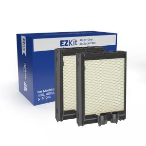AprilAire H445EZ1 Humidifier Filter/Water Panel Assembly Replacement Kit for AprilAire Whole-House Humidifier Models: 400, 400A, 400M (2-pack)(Water Panel EZKit / Humidifier Filter Kit)