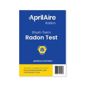 AprilAire Radon Gas Home Test Kit, Short Term, Prepaid Shipping & Lab Fees Included, Easy to use, EPA Approved Method (Pack of 1)