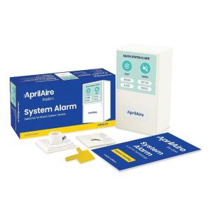AprilAire Radon System Alarm, PPS Technology, Easy to use, Easy Installation, Battery Operated, Vacuum Sensing, ARNALM